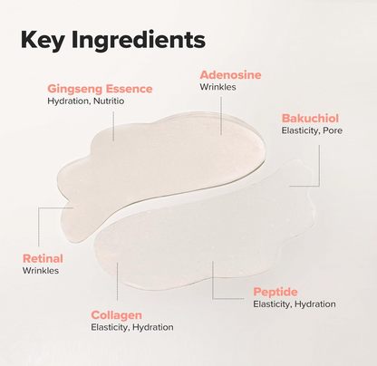 Ginseng + Retinal Under Eye Patches by Exodus™